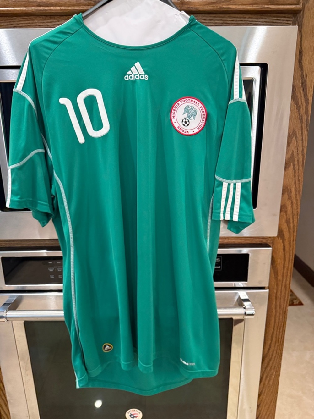 Authentic World Cup Mikel Nigeria #10 Soccer Jersey